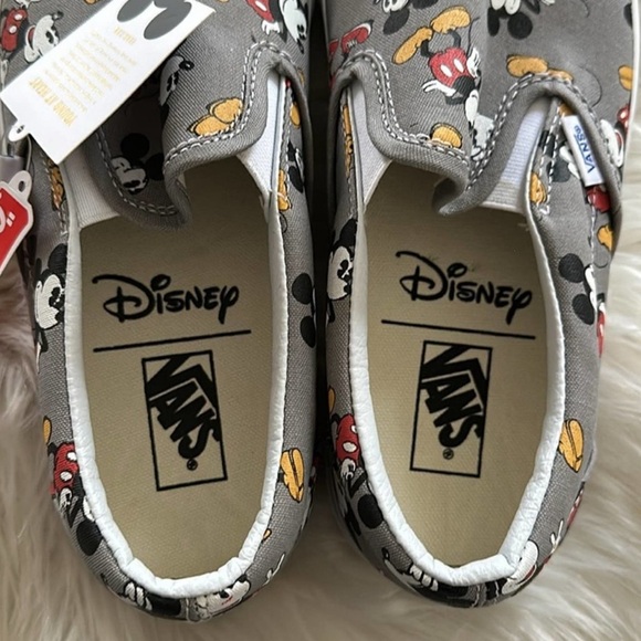 Disney x Vans | Classic Slip Ons Mickey Mouse Size 8.5 Men/10 Women NIB - Picture 7 of 10